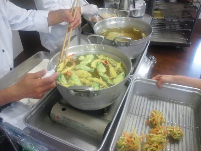 揚げたて天ぷら