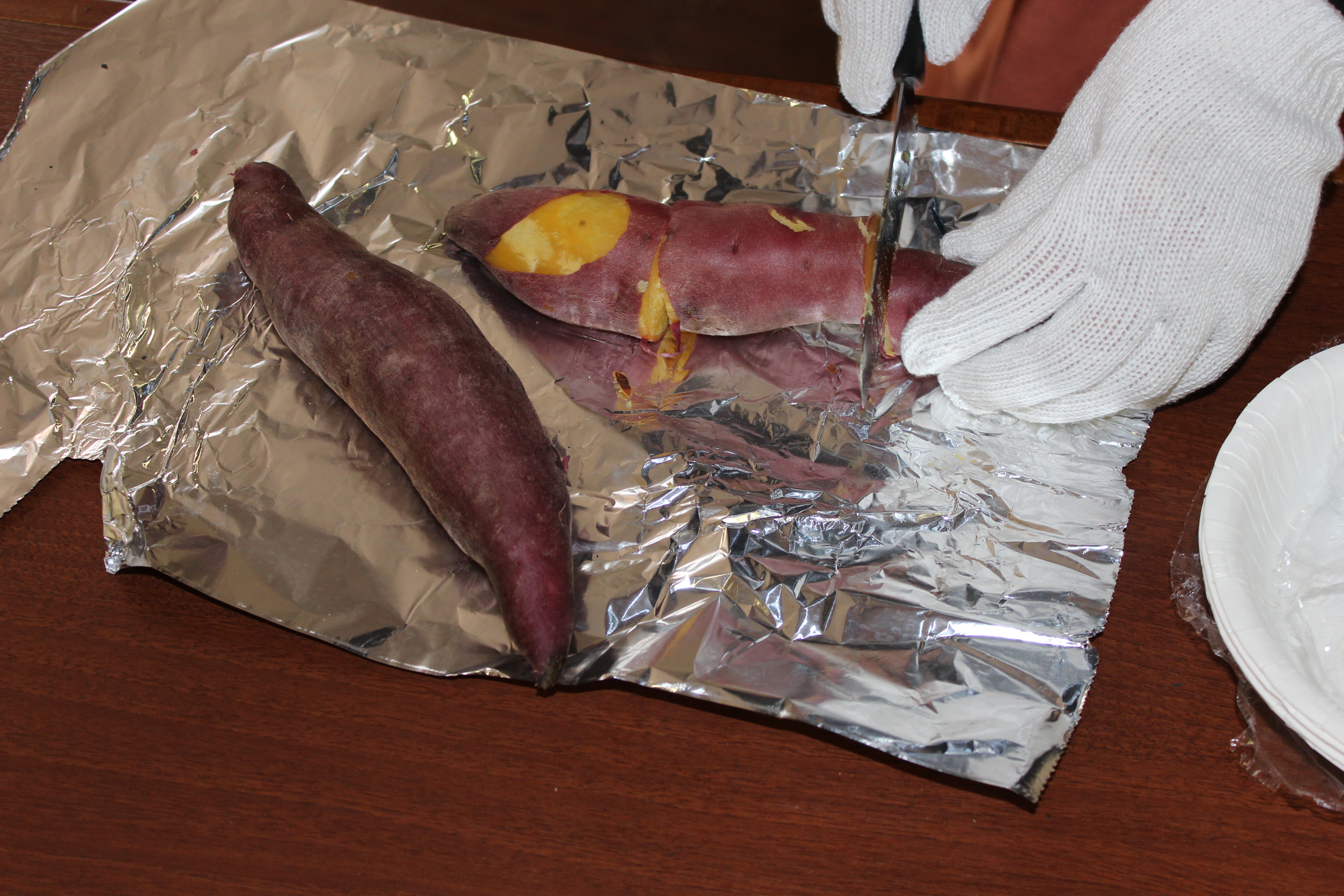 切っております。