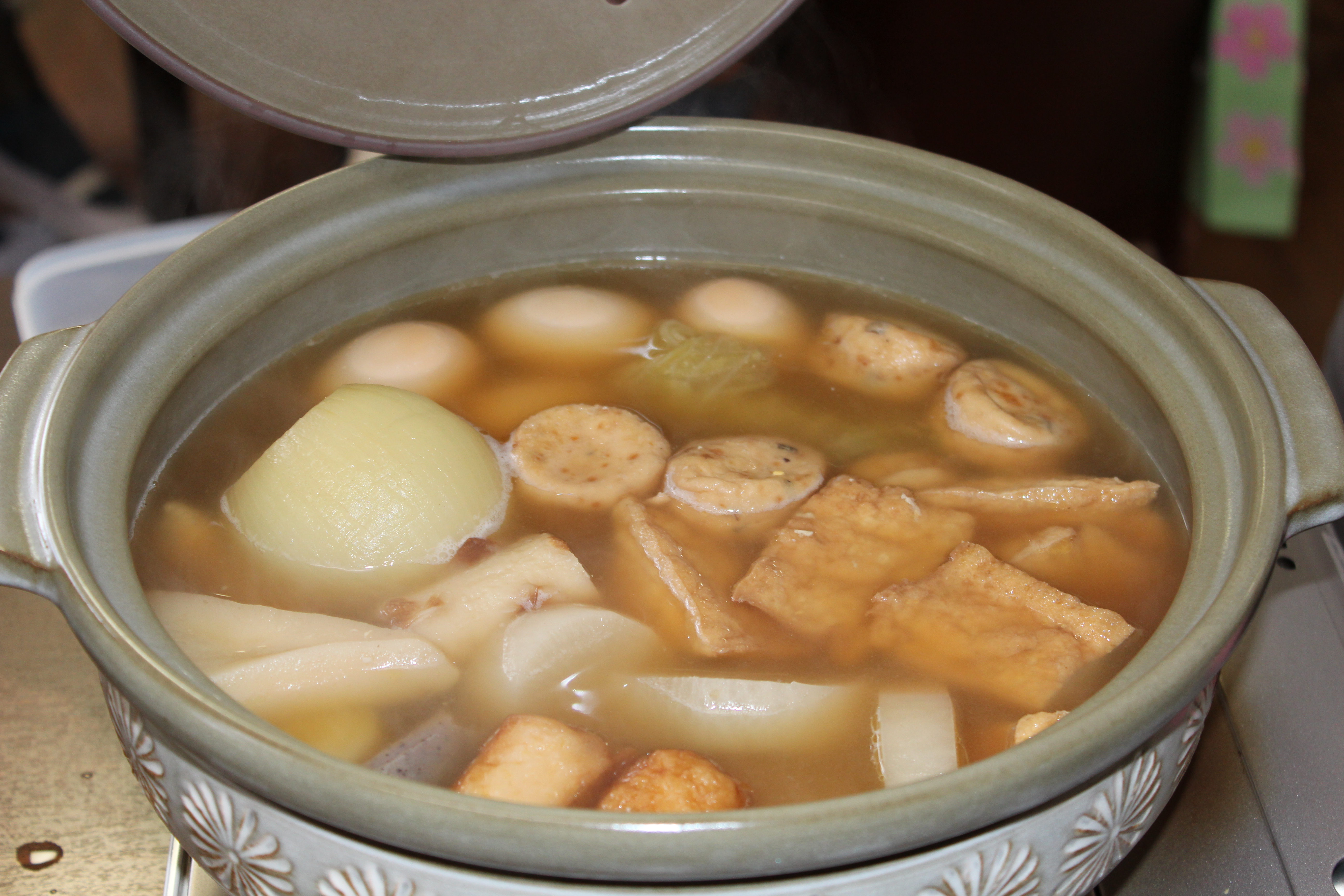 お鍋でのおでん